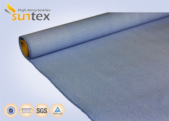 Thermal Insulation & Fireproof Grey Glass Fibre Fabric Roll – Calcium Silicate Coated