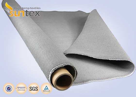 Boiler Insulation Fabric | 1.5mm Calcium Silicate Coated, High Temp Fireproof Fiberglass
