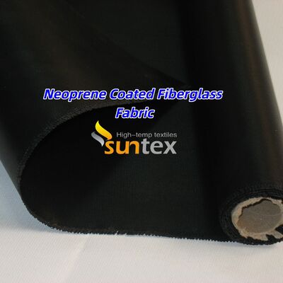0.45mm Thickness Neoprene Coated Fiberglass Fabric with High Temperature Resistance and Fire Retardant Properties