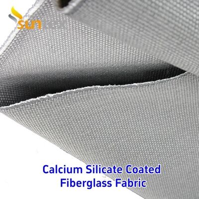 700C High Temperature Calcium Silicate Coated Fiberglass Fabric for Expansion Joint
