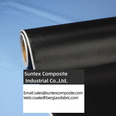 Waterproof Fireproof Silicone Coated Fiberglass Fabric with High Temperature Resistance for Industrial Applications