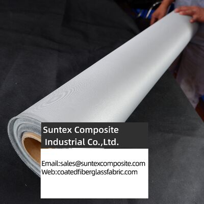 Heat Resistant Fireproof High Strength Silicone Coated Fiberglass Fabric for Industrial Applications