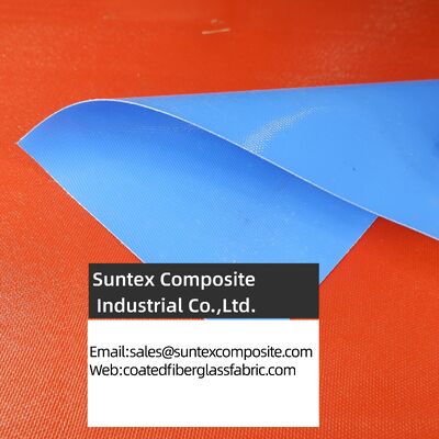 Fireproof High Temperature Resistant Silicone Coated Fiberglass Fabric for Industrial Applications
