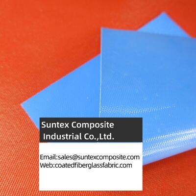 Heat Resistant High Strength Corrosion Resistant Silicone Coated Fiberglass Fabric and Fiberglass Cloth