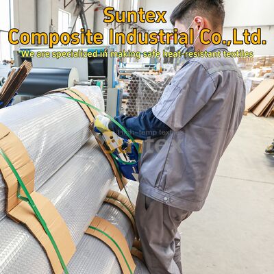 High Temperature Resistant Flame Retardant High Silica Silicon Coated Twill Woven Fiberglass Cloth