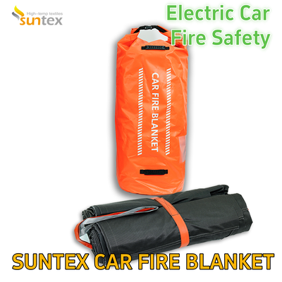 New Energy Electric Car Charging Station Fire Blanket Firefighting Vehicle Fiberglass 