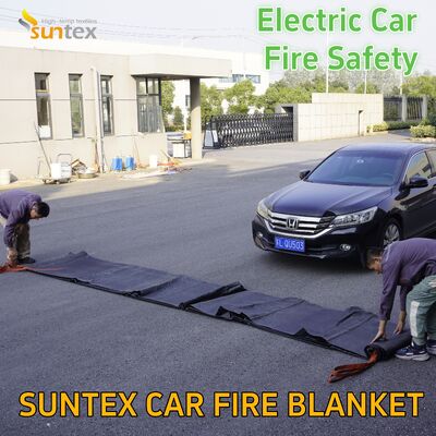 New Energy Electric Car Charging Station Fire Blanket Firefighting Vehicle Fiberglass 