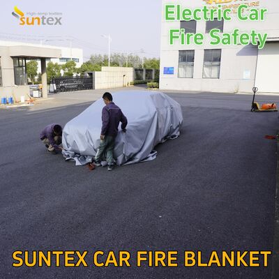  Bulk Discount CE Approved High Silica Fire Protection Garage Fire Safety Blanket EV Fire Blanket 
