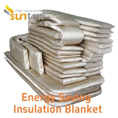 Durable Thermal Insulation Fabric with 1000°C Temperature Resistance, Water and Oil Resistant, and Customizable Sizes for Reusable Insulation Blankets