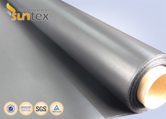 Neoprene Coated Fiberglass Fabric for fire blanket, welding blanket, expansion joint