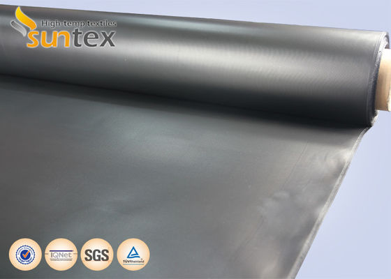 Neoprene Coated Fiberglass Fabric for fire blanket, welding blanket, expansion joint