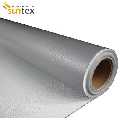 Fireproof High Temperature Resistant Anti-tear Silicone Coated Fiberglass Fabric for Industrial Applications