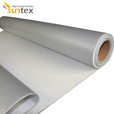 Flame Resistant High Temperature Silicone Coated Industrial Fiberglass Fabric