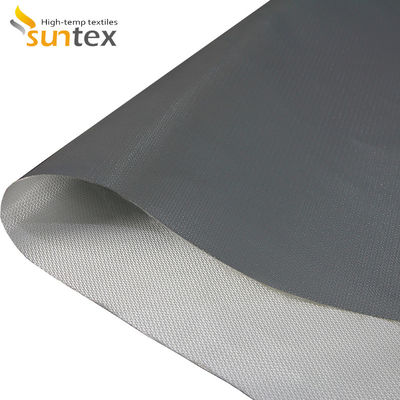 Flame Resistant High Temperature Silicone Coated Industrial Fiberglass Fabric