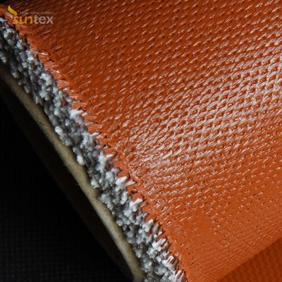 Tessuto di vetro rivestito di silicone Isolamento, Tissu di tenda ignifuge