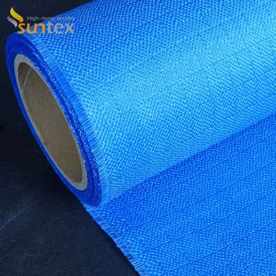 Acrilico rivestito di fibra di vetro tessuto roll per il fuoco copertura a prova di fuoco tenda OEM colori
