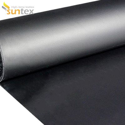 Tessuto di vetro rivestito di neoprene nero per connettore flessibile