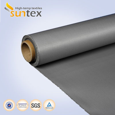 Removable Thermal Insulation Blanket Fabric: 0.4mm Silicone Coated Fiberglass