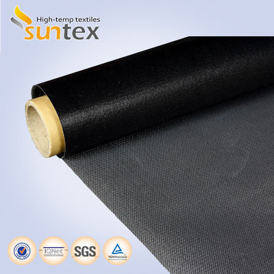 Tessuto di fibra di vetro rivestito in PTFE flessibile progettato per la protezione da alte temperature e l'isolamento elettrico in vari ambienti industriali