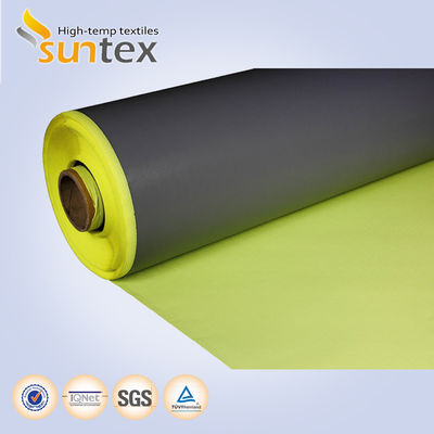 Fire Resistant PTFE Coated Fiberglass Fabric with Soft Texture and Easy Fabrication for Industrial Thermal Protection