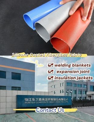 Tessuti di fibra di vetro rivestiti di silicone isolante termico