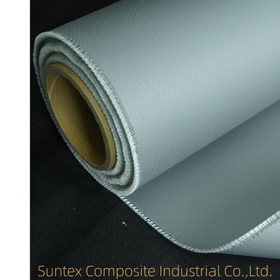 Tessuto in fibra di vetro rivestito in silicone resistente E-Glass Resistenza alle alte temperature Silicone Fibra di vetro
