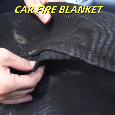 Copertura antincendio grigio per auto elettrica in fibra di vetro resistente al calore a 550 °C