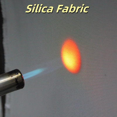 Tessuto di fibra di vetro rivestito con vermiculite 1200°C resistente al fuoco 620g/mq