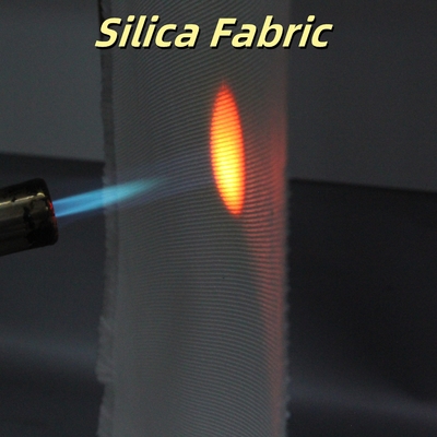 Telo per saldatura in fibra di vetro rivestita in vermiculite e silice 1200°C