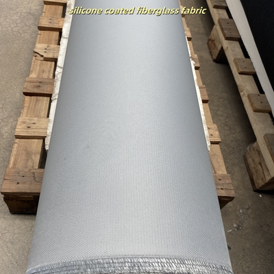 Corrosion Resistant Weatherproof Water Repellent Silicone Coated Fiberglass Fabric for Fire Blankets