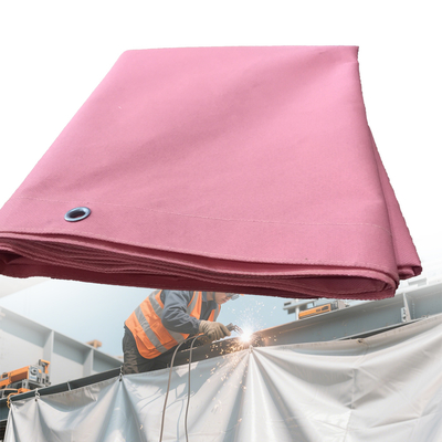 17 Oz 1000°F Fire Resistance Welding Blanket with 16 Mil Thickness for High Temp Grinding Sparks