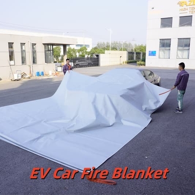EV Fire Blanket Grigio 550°C/1000°C Resistenza termica per incendi a batteria al litio