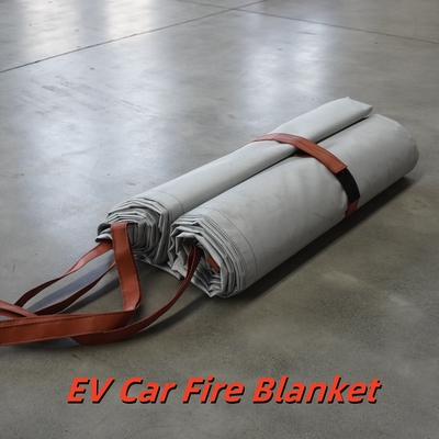 Coperta antincendio per auto elettriche grigia, resistenza termica 550℃