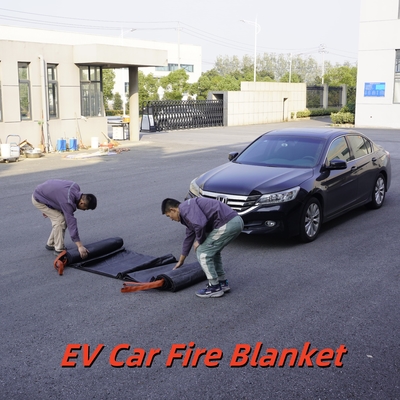 EV Fire Blanket Grigio 550°C Resistenza termica per la logistica
