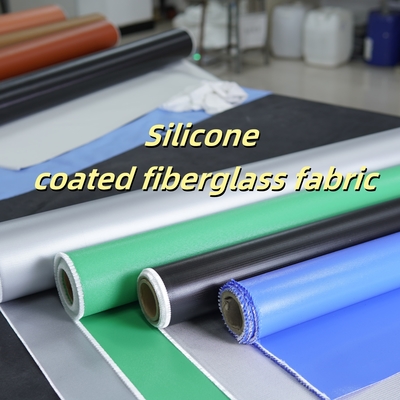 Tessuto in fibra di vetro siliconata 400 g/mq -50C a 500C Ignifugo