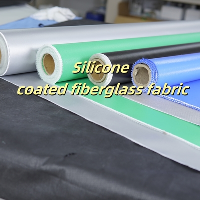 Tessuto in fibra di vetro siliconata 400 g/mq -50°C a 500°C ignifugo