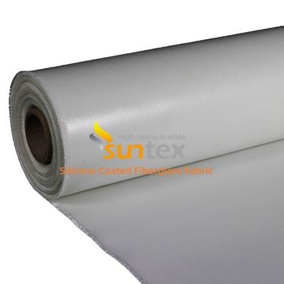 Double Sided Silicone Coated Fiberglass Fabric with Enhanced Durability and 50 m / 100 m Roll Length