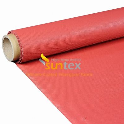 Corrosion Resistant Weatherproof Anti-Aging Silicone Coated Fiberglass Fabric for Heat Insulation