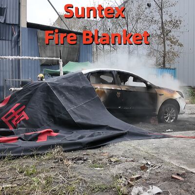 La coperta antincendio Suntex grigio ad alte prestazioni rallenta la fuga termica della batteria con privazione di ossigeno per la sicurezza dei veicoli elettrici