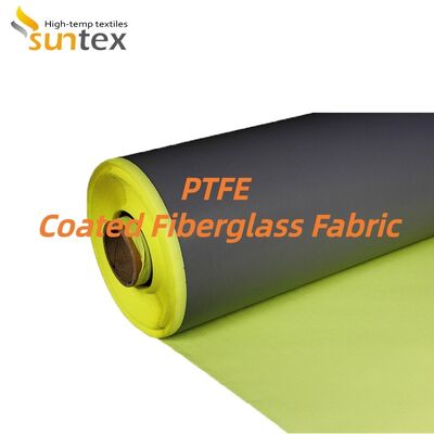 PTFE Coated Fiberglass Fabric with Easy Sewability and Fire Resistance for 550℃ High Temperature Applications