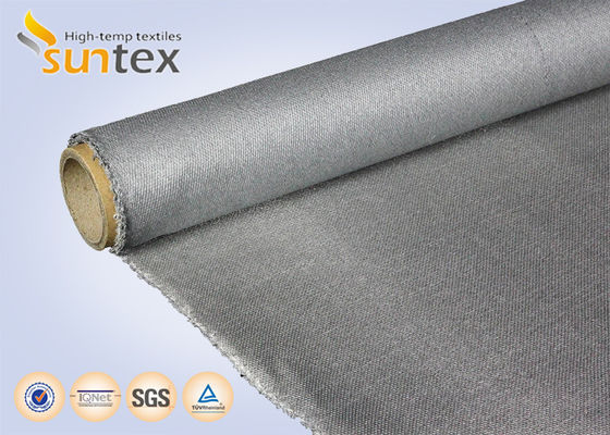 0.7mm High Temperature Resistant PU Coated Fiberglass Fabric for Fireproof Blankets