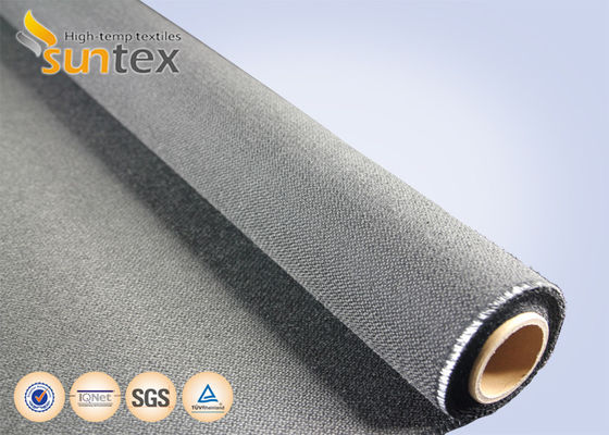 Acrylic Coated Fire Resistant Fiberglass Fabric with 550 Degree C Temperature Resistance for Welding Blankets Easy to Sew and Cut
