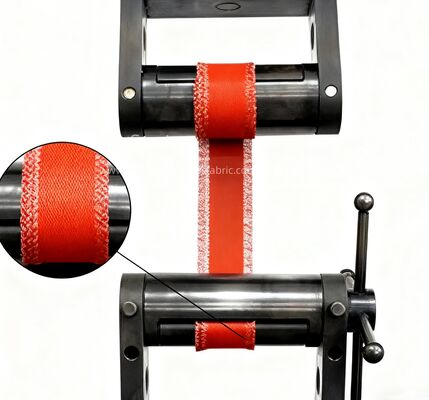 Tissu in fibra di vetro ricoperto di silicone per uso industriale