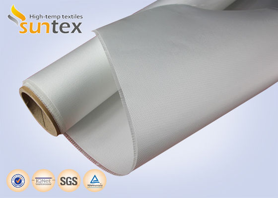 550 Degree C Temperature Resistance Acrylic Coated Fiberglass Fabric Easy to Sew and Cut Fire Resistant Fabric