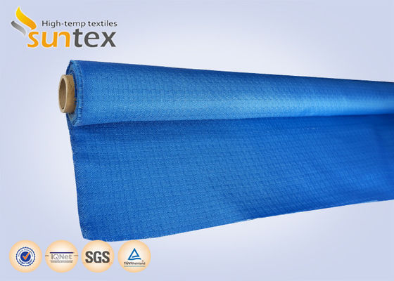 High Temperature 550 Degree C Acrylic Coated Fiberglass Fabric for Welding Blanket - Easy to Sew and Cut