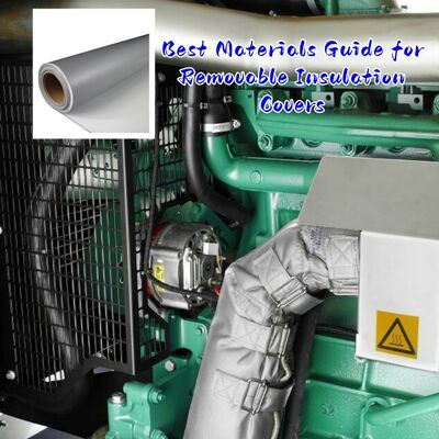 EN-13501 Tessuto per cortine antincendio certificato con resistenza a 550°C e spessore di 0,6 mm per protezione antincendio e fumo