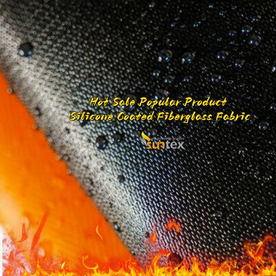 Tela di fibra di vetro rivestita in silicone per isolamento termico