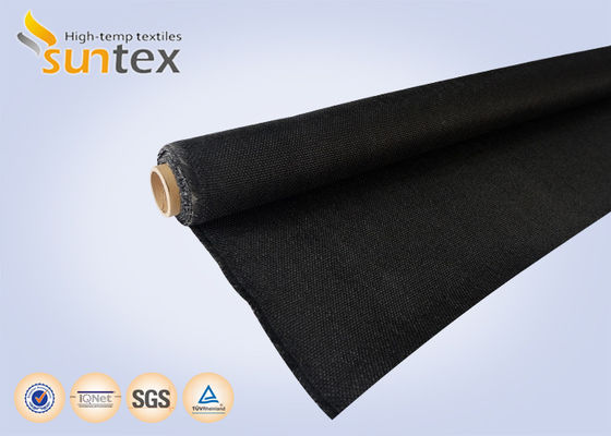 Tessuto in fibra di vetro rivestito in PU resistente al fuoco 460 g/mq 0,41 mm M0 per coperte antincendio e condotti d'aria