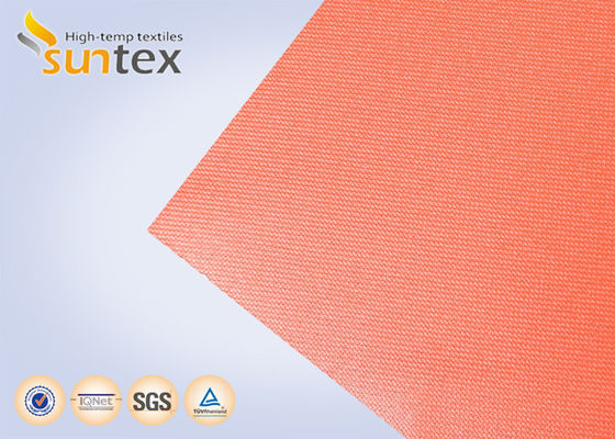 High Temperature Resistance Fire Retardant Alkali Free Silicone Coated Fiberglass Fabric for Welding Blankets