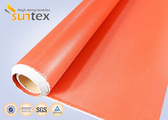 Tessuto in fibra di vetro impregnato di silicone da 0,4 mm con resistenza alla temperatura